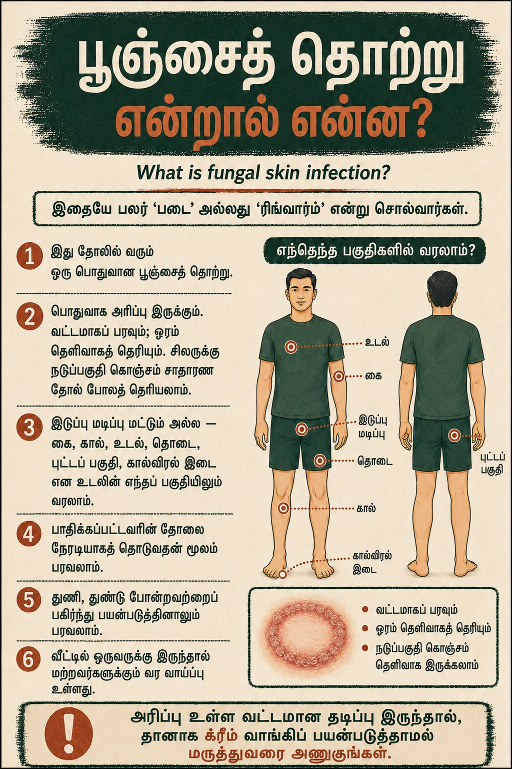 Poster 4: What is fungal skin infection?