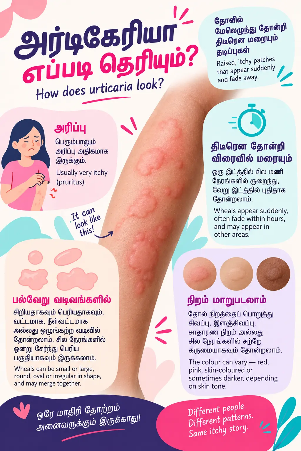 Poster 2: World Urticaria Day 2026 awareness