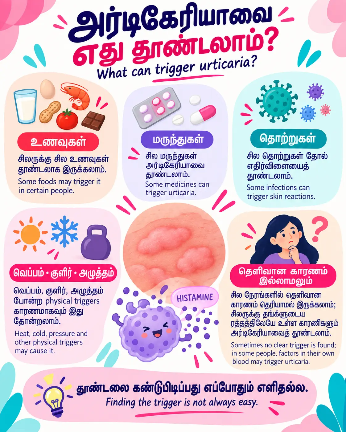 Poster 3: World Urticaria Day 2026 awareness